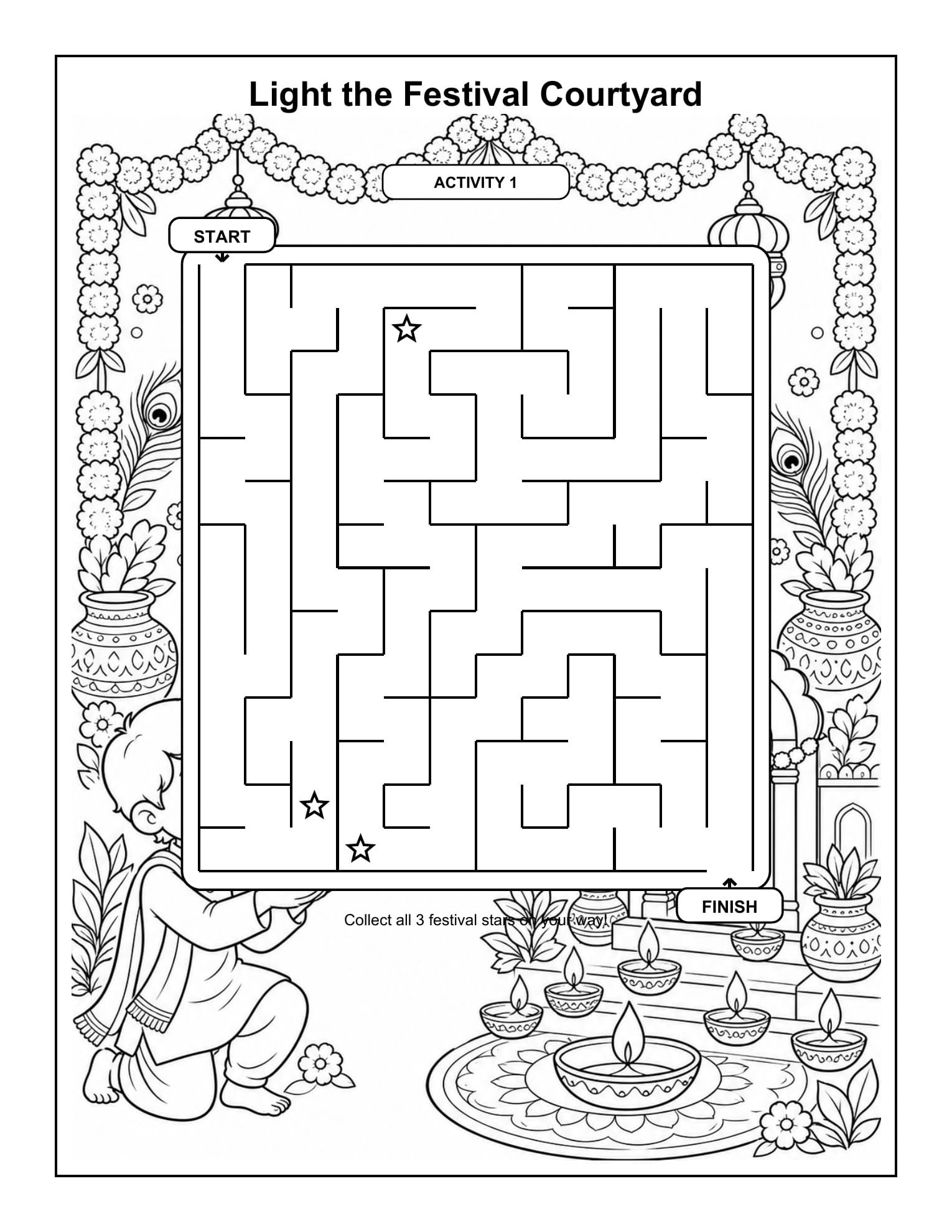 Sample interior page 2 from Navratri