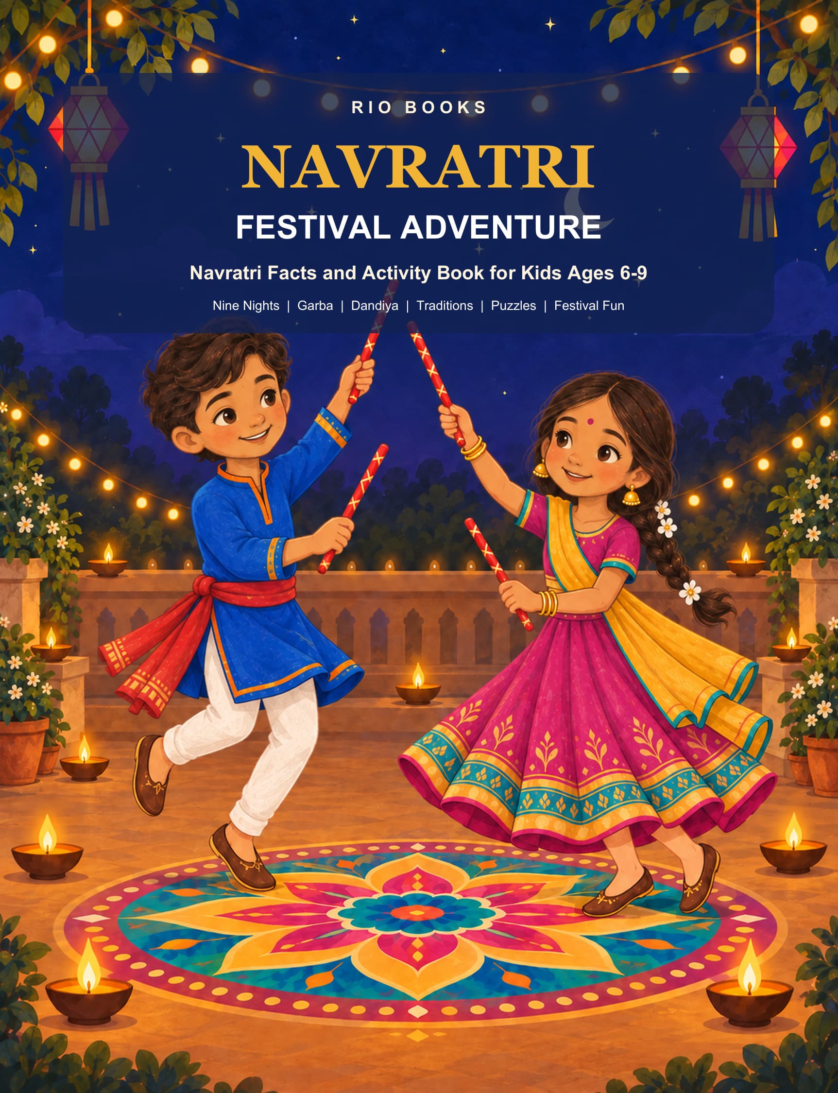 Navratri Festival Adventure book cover