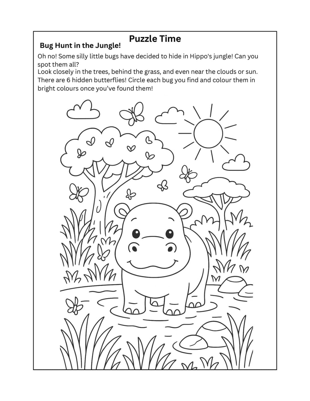 Safari Hugs & Jungle Bugs interior preview 3