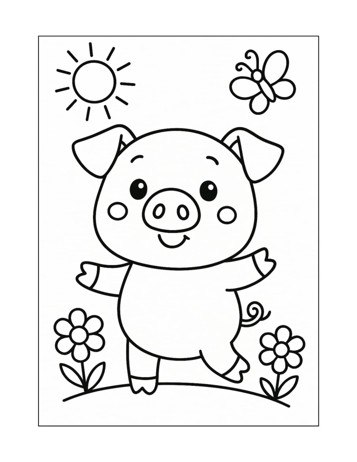 Sample interior page 2 from Cluck, Chirp Moo