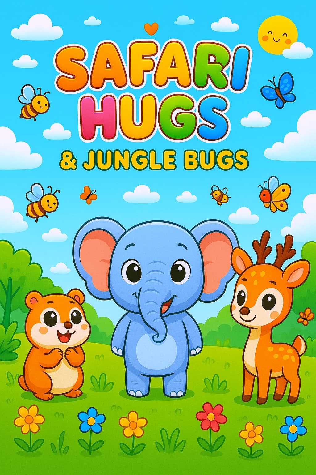 Safari Hugs & Jungle Bugs book cover