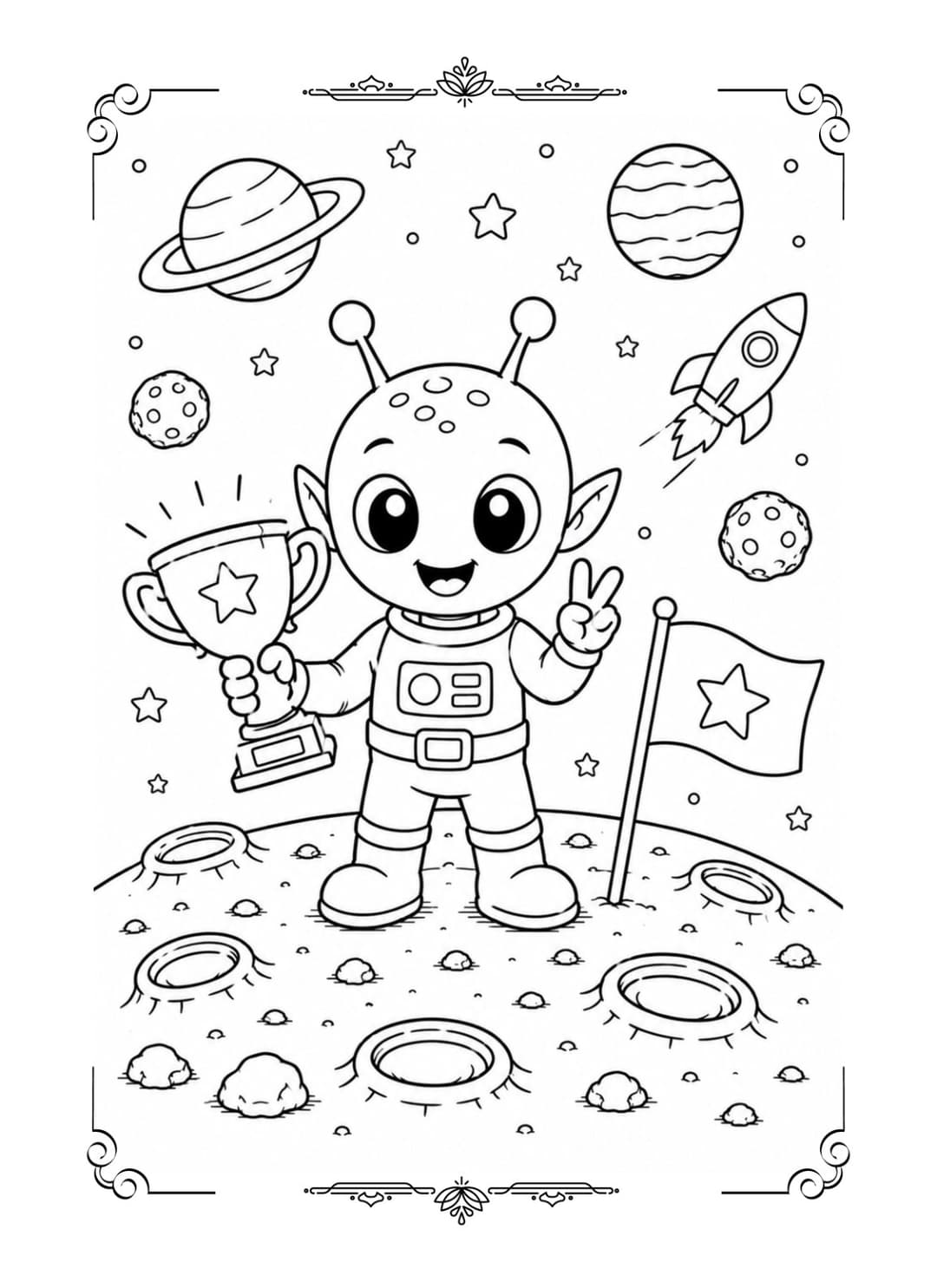 Space, Puzzles and Learning Fun for Kids interior preview 2