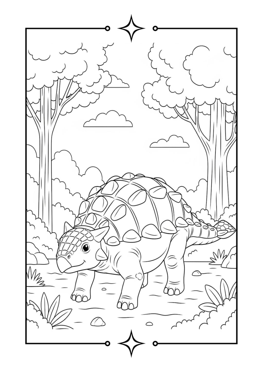 Stomp, Chomp & Colour! interior preview 1