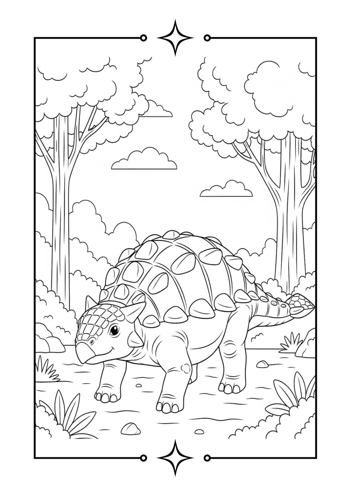 Sample interior page 1 from Stomp, Chomp & Colour!