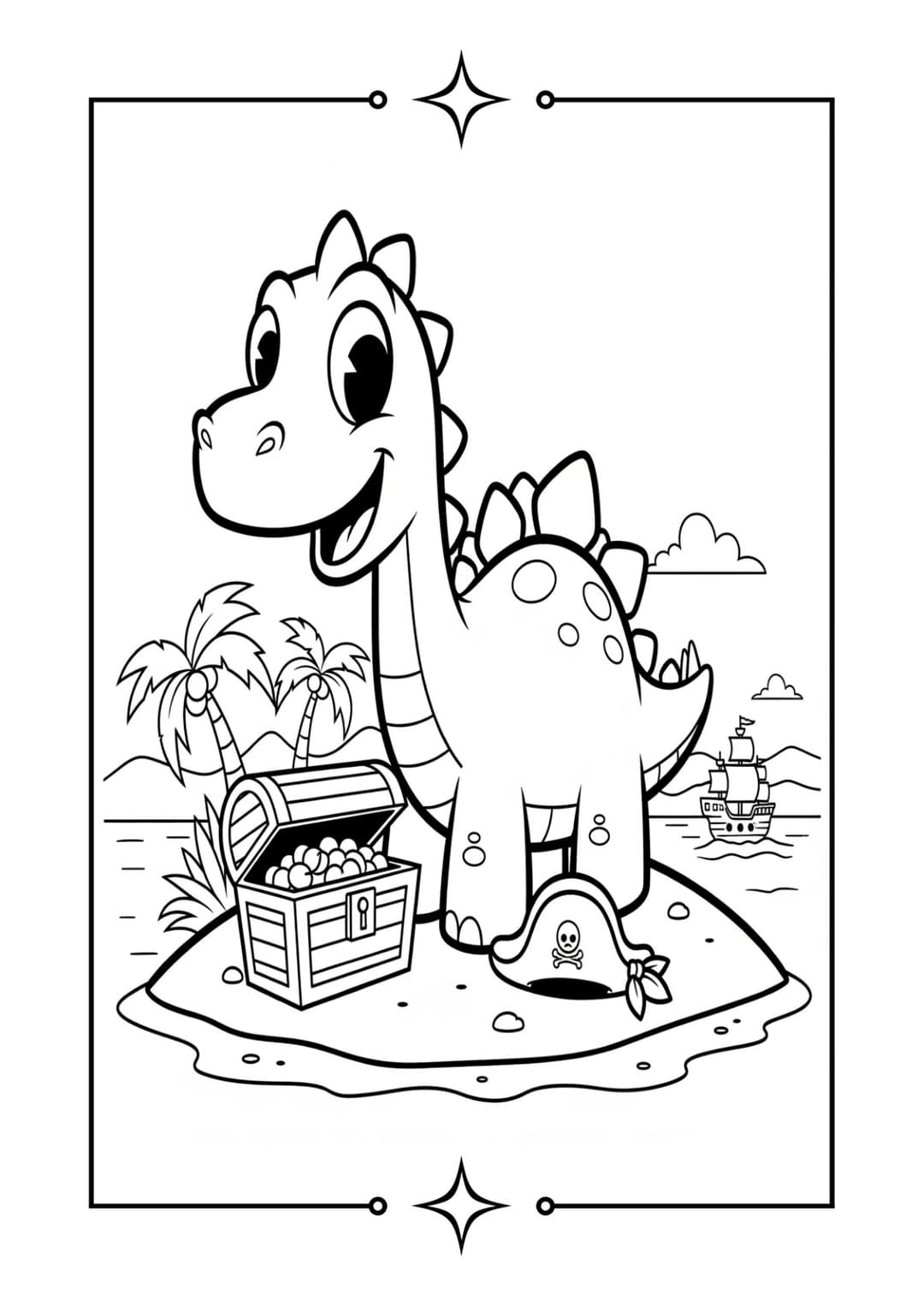 Stomp, Chomp & Colour! interior preview 4